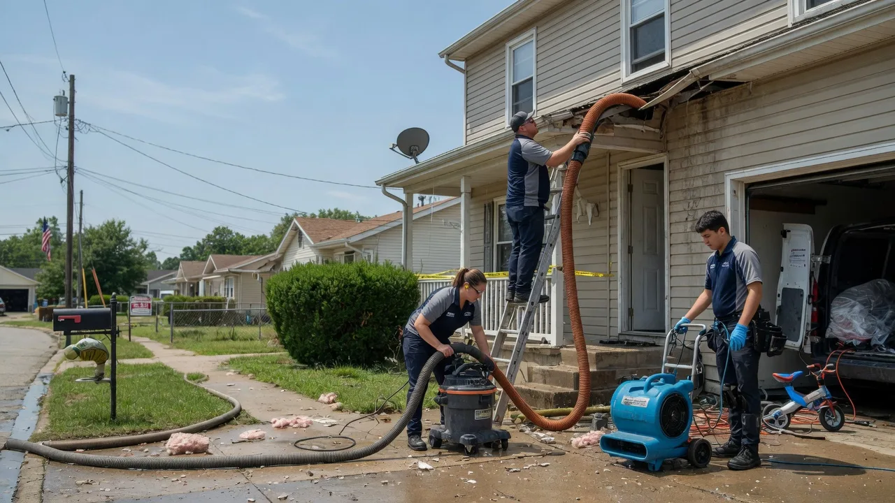 Water Damage Restoration in Goldonna, LA near me
